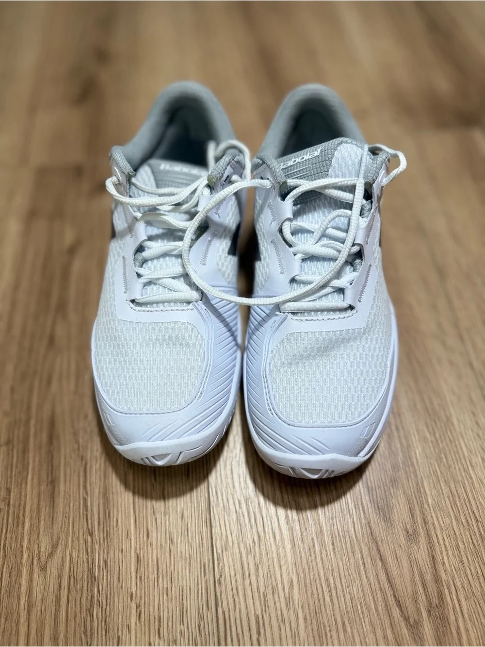Women’s Athletic Tennis Shoes - White/Grey